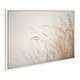 preview thumbnail 11 of 13, Kate and Laurel Sylvie Marsh Grass No 1 Framed Canvas by Crystal Lynn Collins 23x33 - White