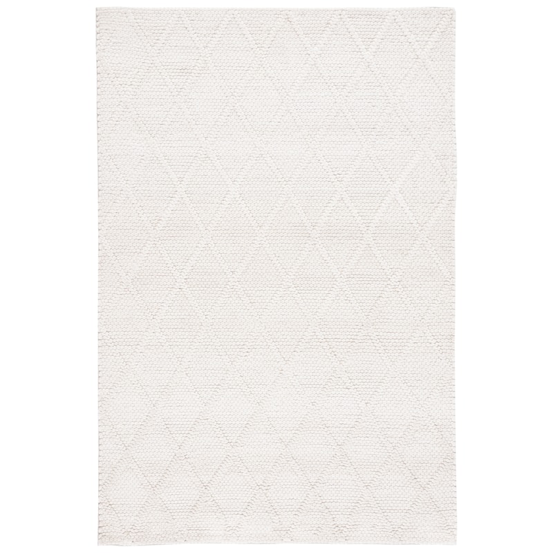 SAFAVIEH Handmade Natura Qiong Wool/ Viscose Trellis Rug
