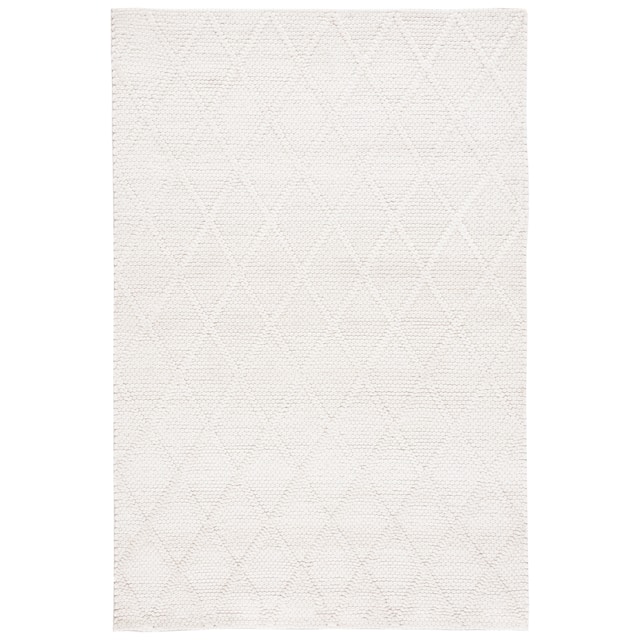 SAFAVIEH Handmade Natura Qiong Wool/ Viscose Trellis Rug