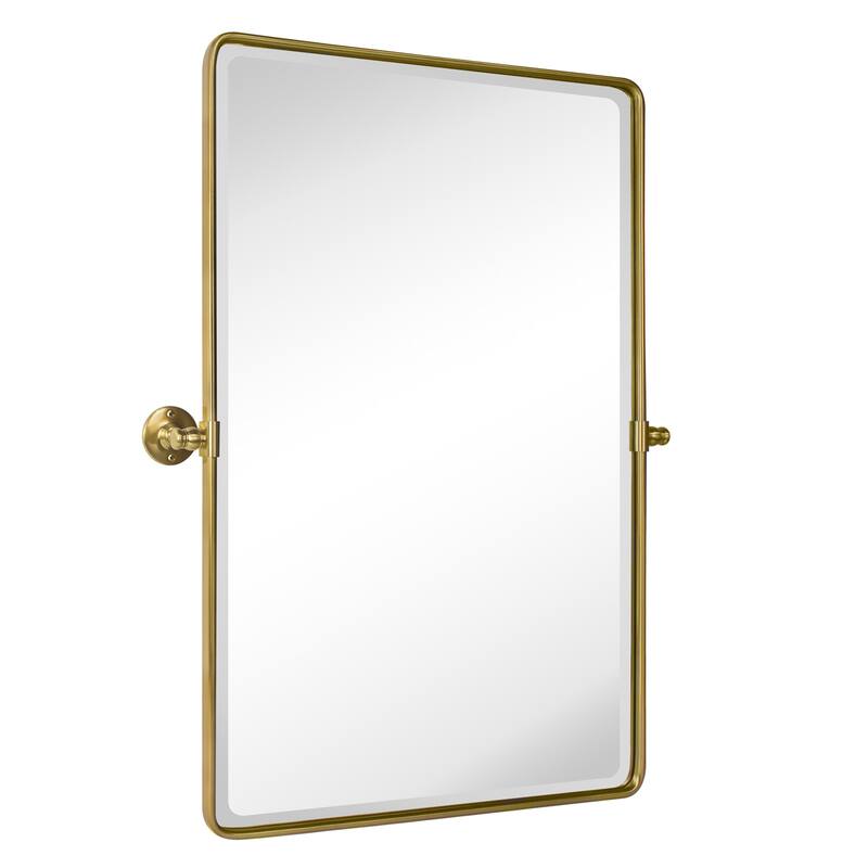 Woodvale Rectangle Metal Wall Mirrors