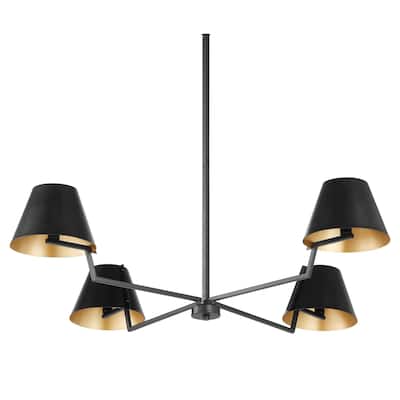 Quorum International 668-4 Ayala 4 Light 48" Wide Chandelier