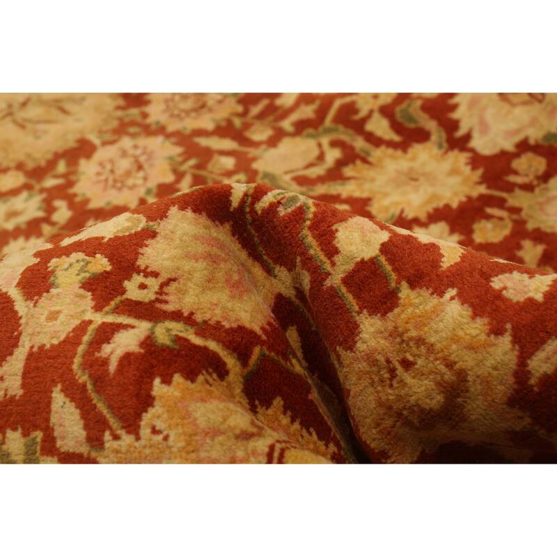 ECARPETGALLERY Hand-knotted Pako Persian 18 Of 20 Copper Wool Rug - 6'1 x 9'1