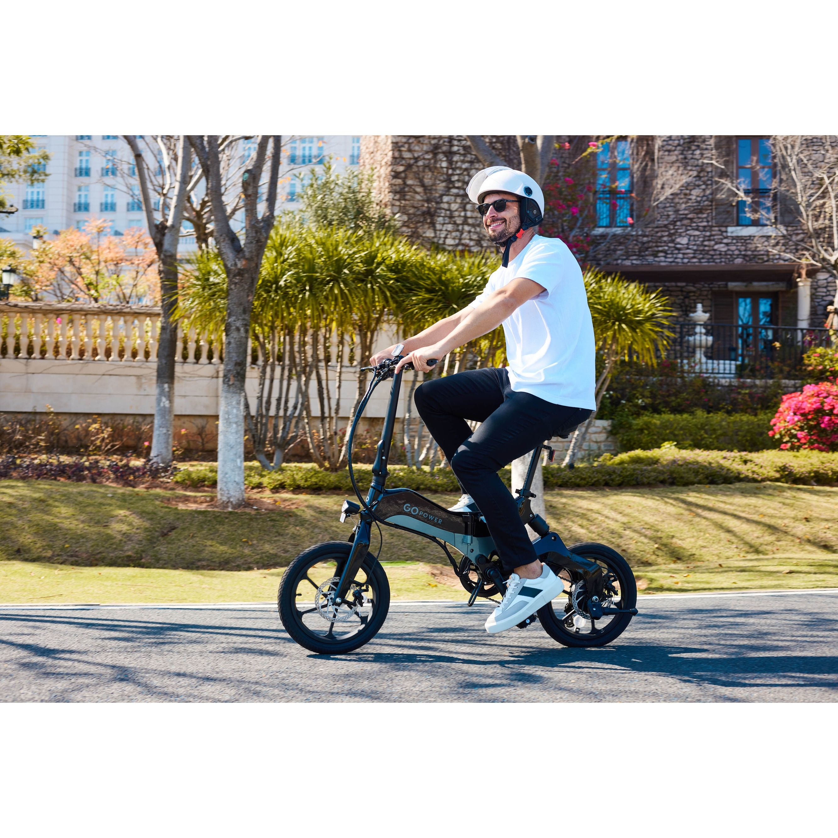 Go express foldable electric bike costco clearance