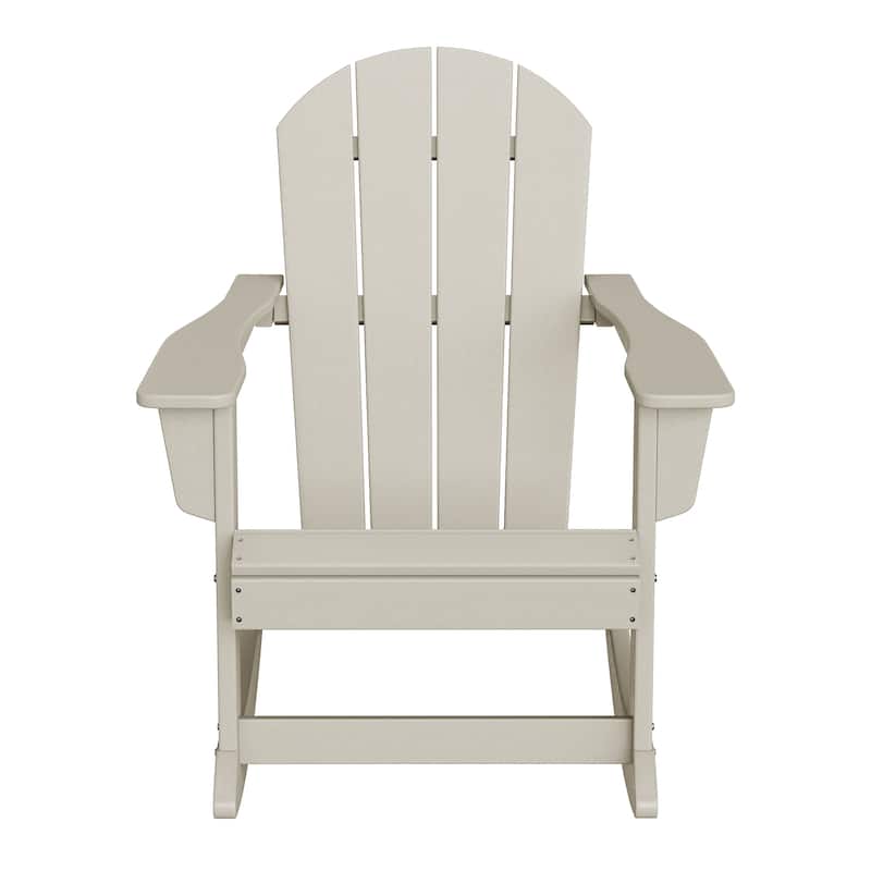 Polytrends Laguna Hdpe All Weather Outdoor Patio Rocking Chair