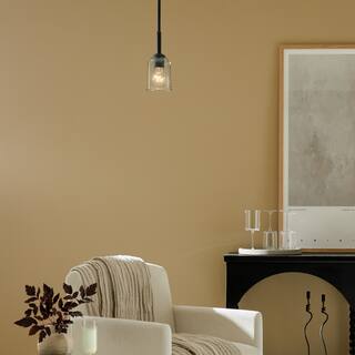 Kichler Lighting Shailene 1-Light Mini Pendant Light with Clear Glass