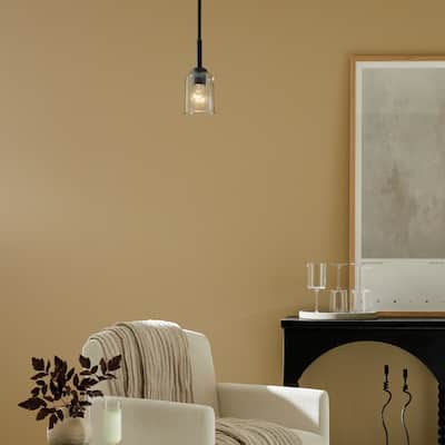 Kichler Lighting Shailene 1-Light Mini Pendant Light with Clear Glass