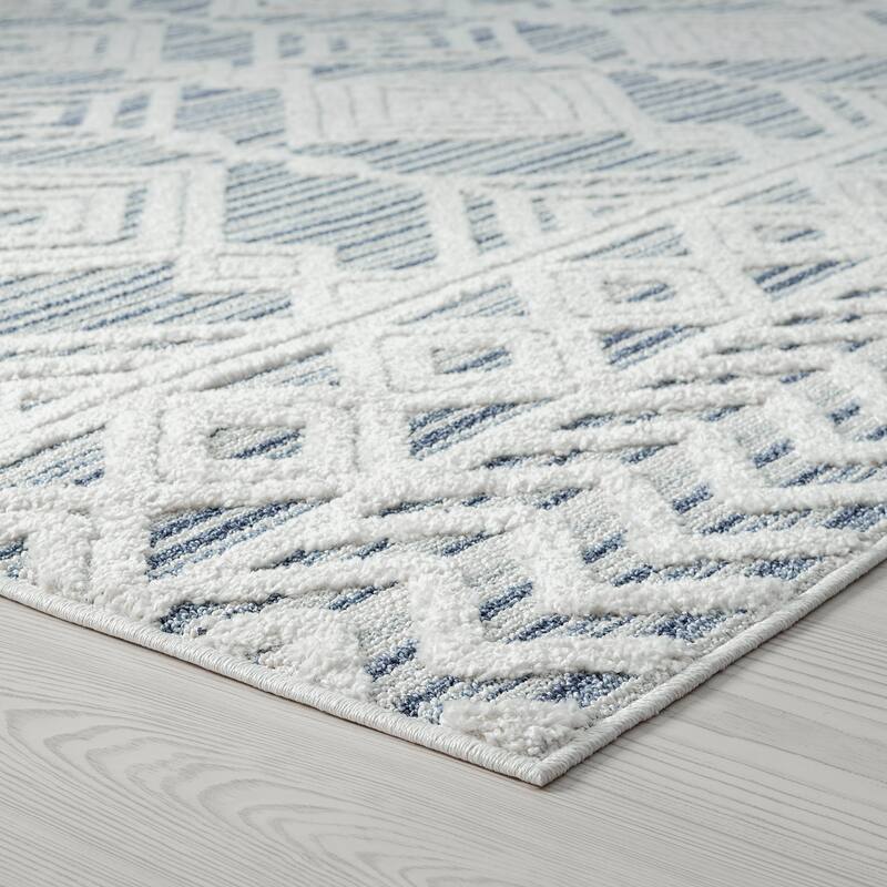 Monique Moroccan Diamond Indoor Area Rug