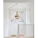 preview thumbnail 3 of 6, Retro Vintage 4-Light Wood Beaded Pendant Bohemian Home Decor For Kitchen Island