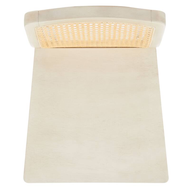 SAFAVIEH Home Benicio 29-inch Rattan Bar Stool [SET of 2] - 19Wx23Dx42H