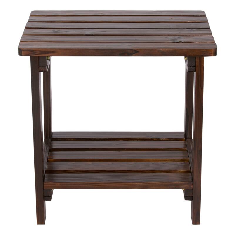 Luca 19.75" Rectangular Outdoor Patio Side Table