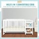preview thumbnail 13 of 12, Dream On Me Milo 5-In-1 Convertible Crib and Changing Table I Free Changing Pad