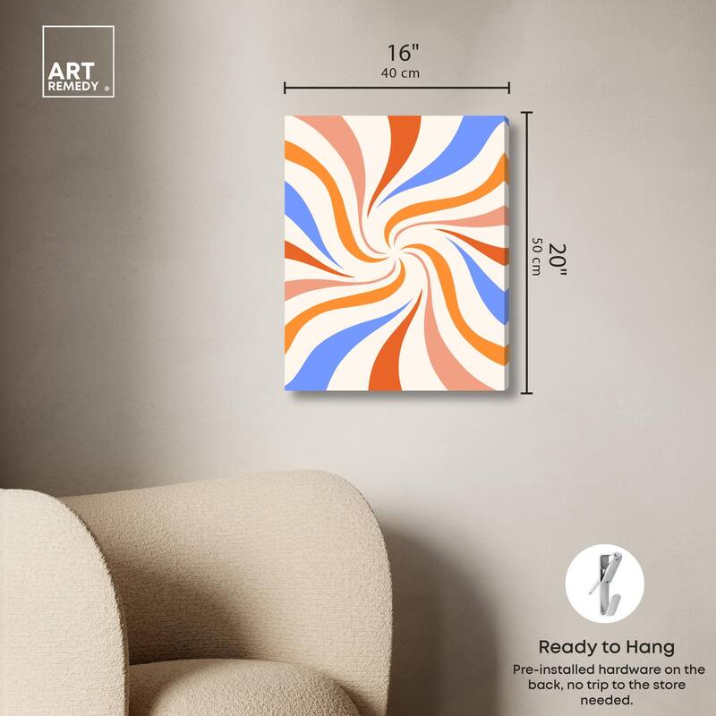 Carnaval Retro I Canvas by Art Remedy, Gallery Wrapped