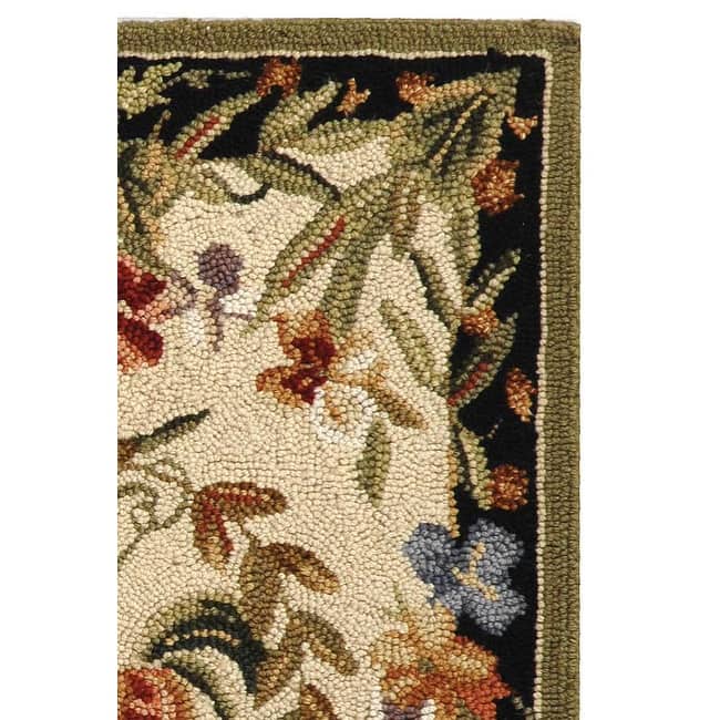 SAFAVIEH Handmade Chelsea Asmaa French Country Rooster Wool Rug