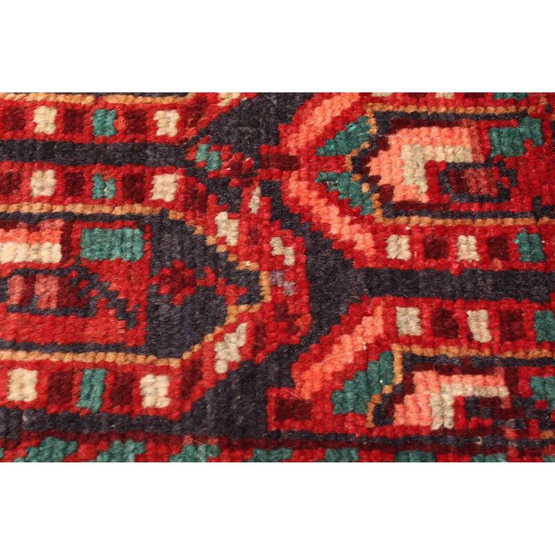 ECARPETGALLERY Hand-knotted Andelz Dark Navy Wool Rug - 4'6 x 7'6