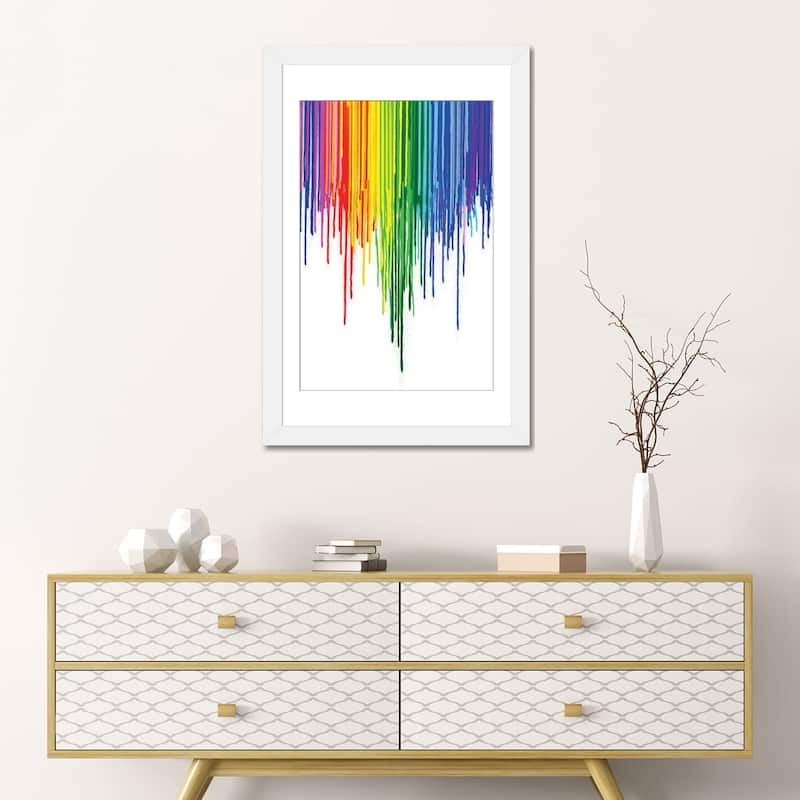 iCanvas "Rainbow Gay Pride" by Notsniw Art