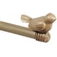 preview thumbnail 51 of 56, Cute Bird Finial Adjustable Decorative Designer Curtain Rod