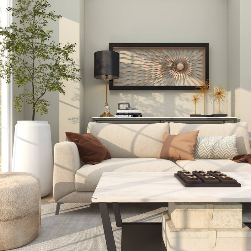 Crystal Room Table or Buffet Lamp with Black Shade and Gold Accents - Black or Gold - Roche River Decor