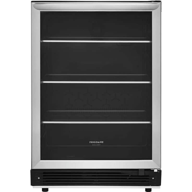 Frigidaire FGBC5334V 24" Wide 165 Can Capacity Beverage Cooler with - Stainless Steel
