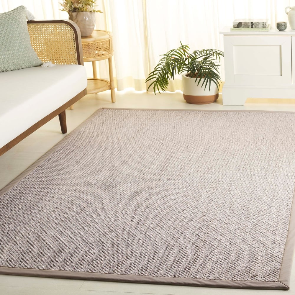SAFAVIEH Natural Fiber Rosiane Farmhouse Sisal Rug