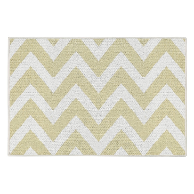 Sussexhome Heavy Duty Ultra Thin Non Slip Washable Cotton Indoor Rug - 2' x 3'