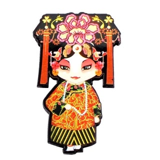 Chinese Traditional Peking Opera Figure Fridge Magnetic Sticker Decor ...