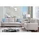 Modern Living Room Sofa Set,2+3-Seat Linen Upholstered Sofa - Bed Bath ...