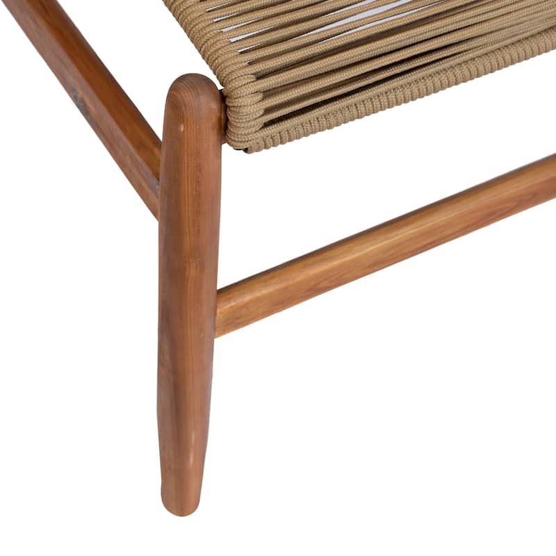 Summit Outdoor Teak Wood Dining Chair