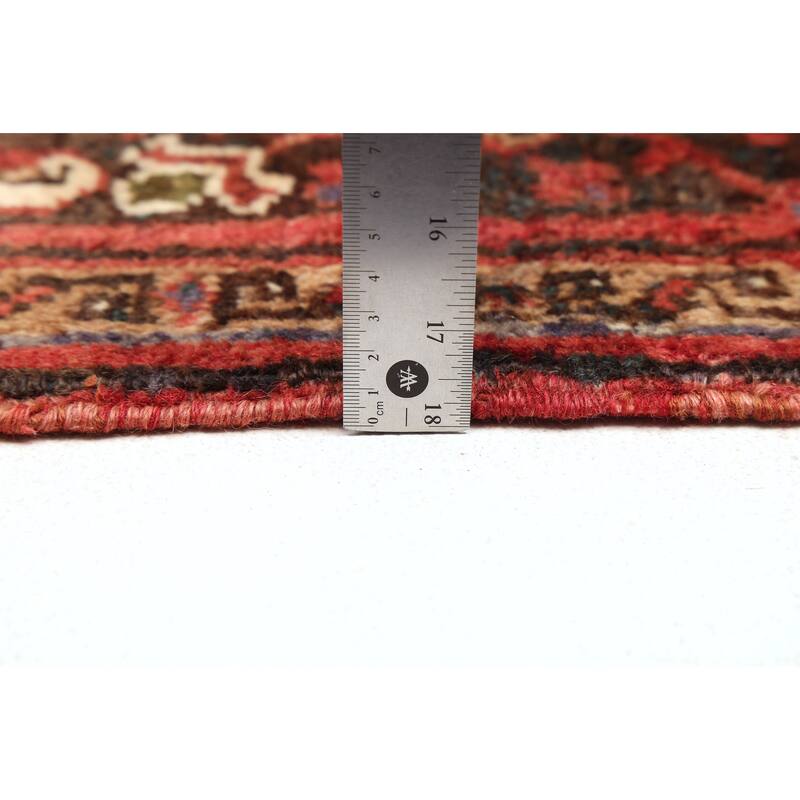 ECARPETGALLERY Hand-knotted Sarabi Red Wool Rug - 8'4 x 11'0