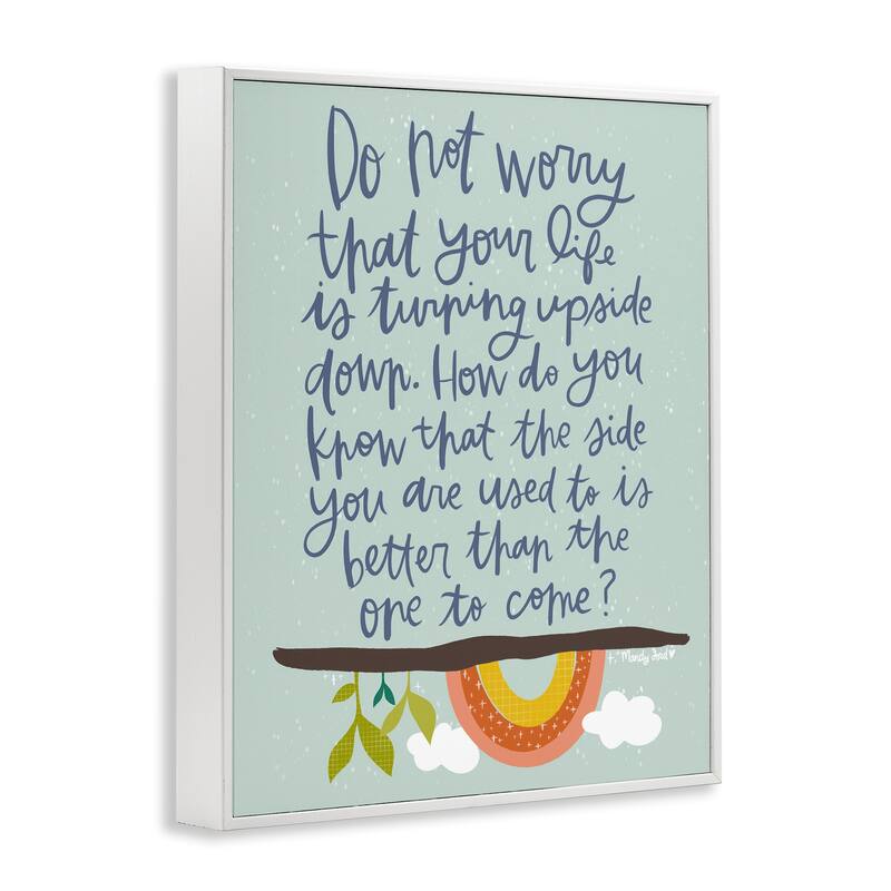 Stupell Hopeful Encouraging Phrase Framed Giclee Art Design By Mandy Ford Art + Illustration