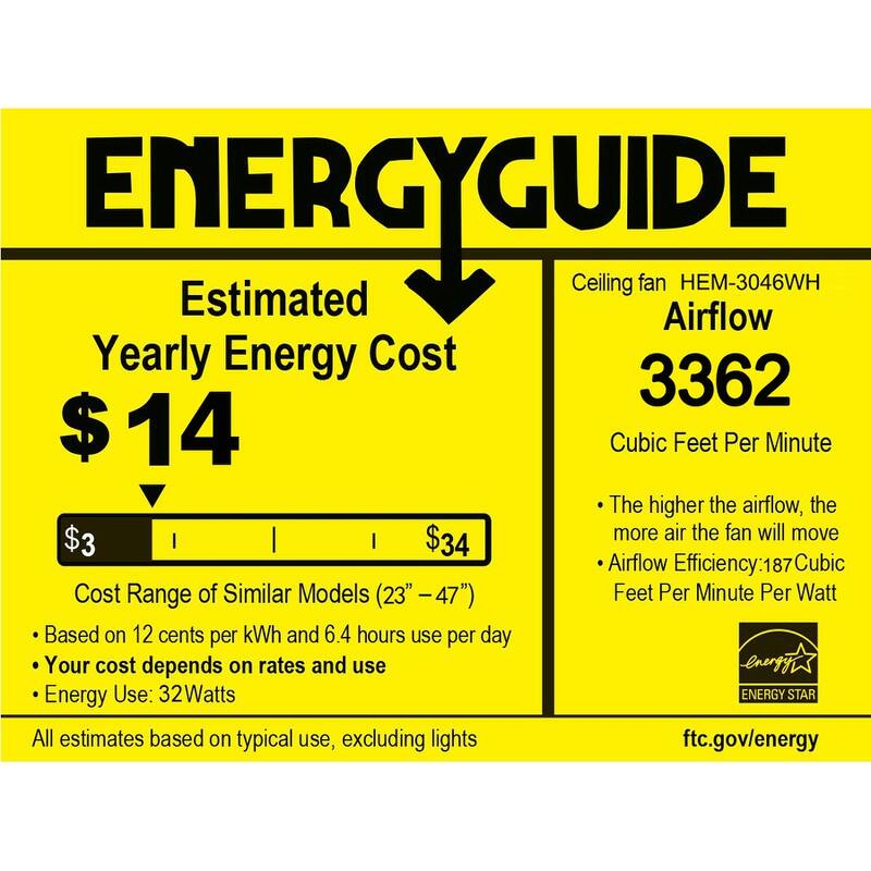 Flush Mount Ceiling Fan with 3 Color Temperatures Light & 6-Speed Remote Control DC Motor, Timer Function