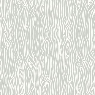Grey Wood Grain Peel and Stick Wallpaper - Bed Bath & Beyond - 37972571