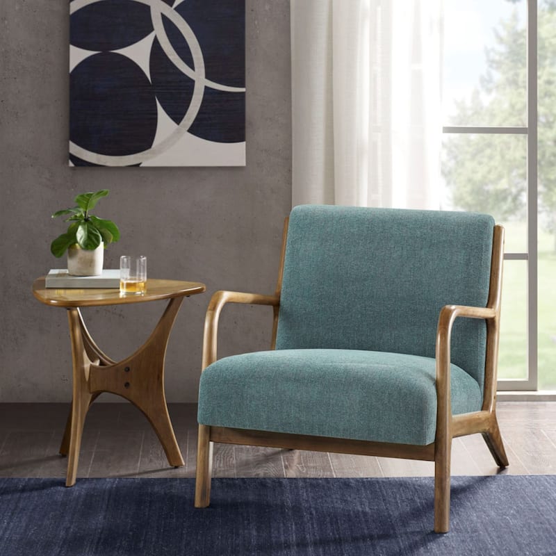 INK IVY Novak Mid Century Modern Accent Armchair