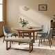 preview thumbnail 12 of 26, HULALA HOME Jose Modern Wooden 6 piece Dining Sets Grey