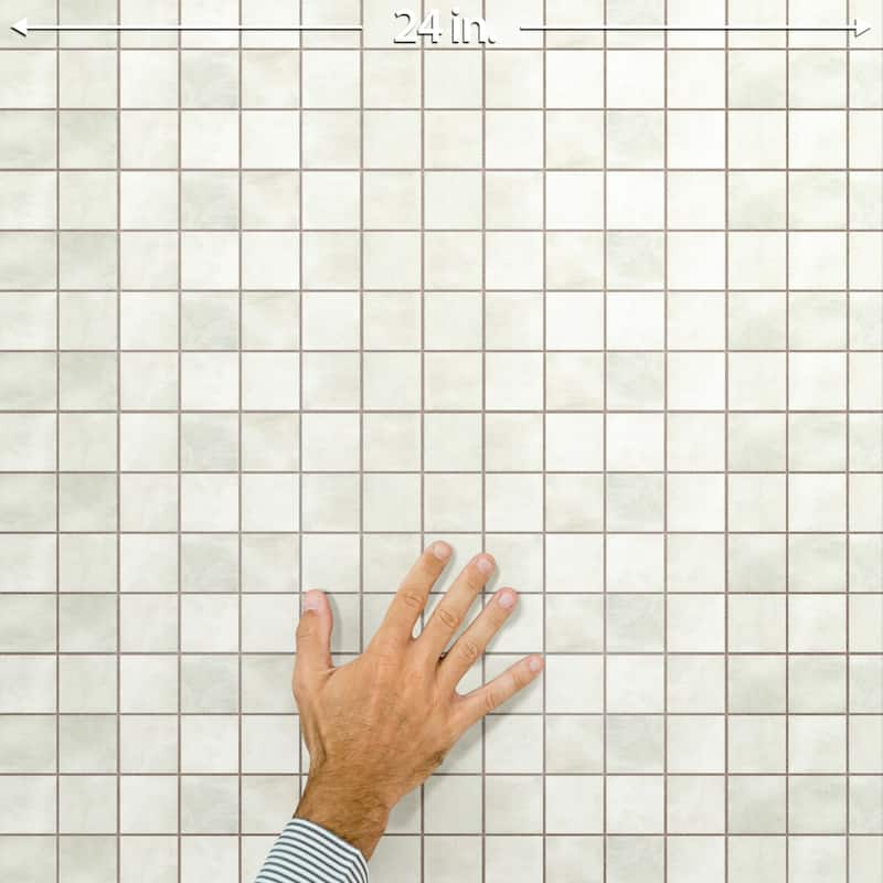 Merola Tile Laverton Taco Nieve 1-5/8" x 1-5/8" Porcelain Floor and Wall Tile