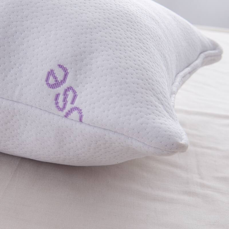 Rose Memory Foam Pillow 16" x 28"