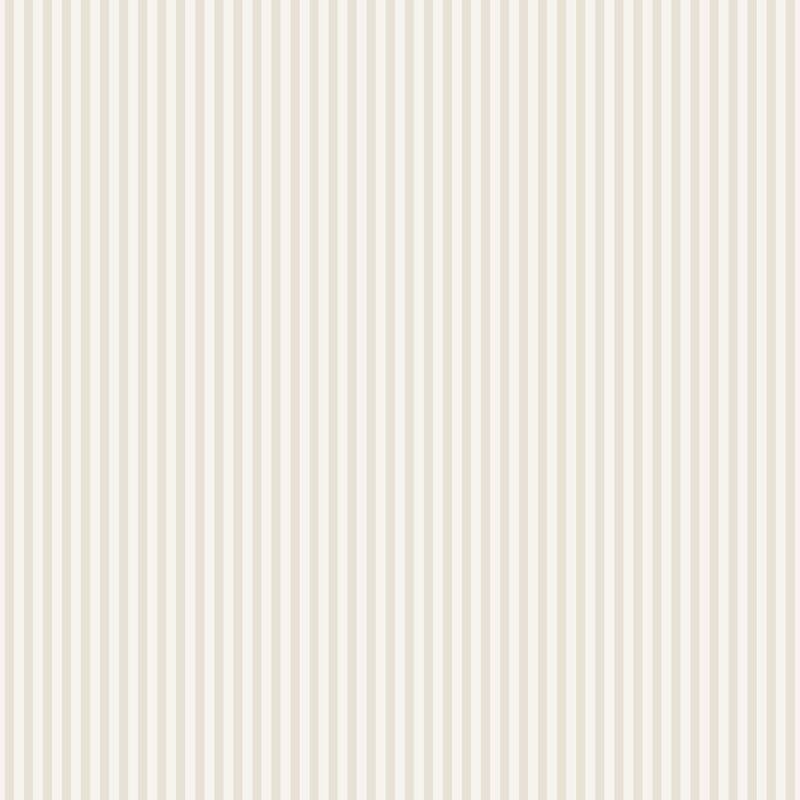 Galerie Wallcoverings Miniatures 3 Collection Shirt Stripe Matte Finish Vinyl on Non-woven Wallpaper Roll - 33-feet long x 21-inches wide - Taupe