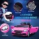 preview thumbnail 7 of 16, Mercedes SLC 300 Licensed Kids Electric Car with Remote Control & Music - 12V Ride-On for Ages 3-6