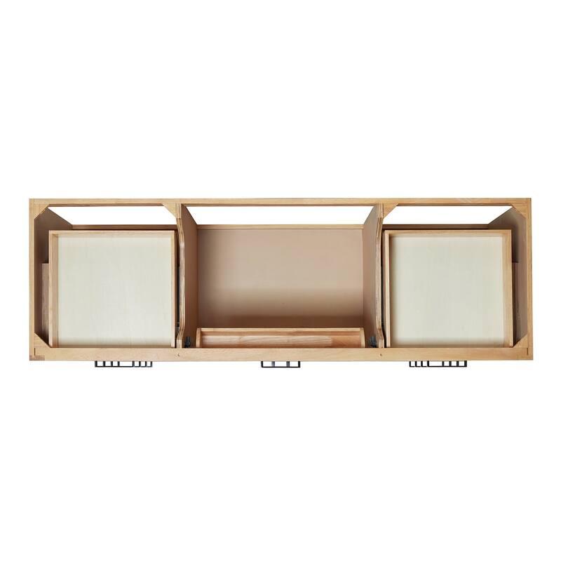 Ariel T067SWQRVO Hepburn 67" Free Standing Single Basin Vanity Set