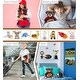 preview thumbnail 3 of 4, DolliBu Brown Bear Stuffed Toy w/ Red Plaid Hoodie with Football Plush - 10 inches