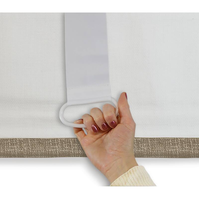 Monet Cordless Room Darkening Roman Shade