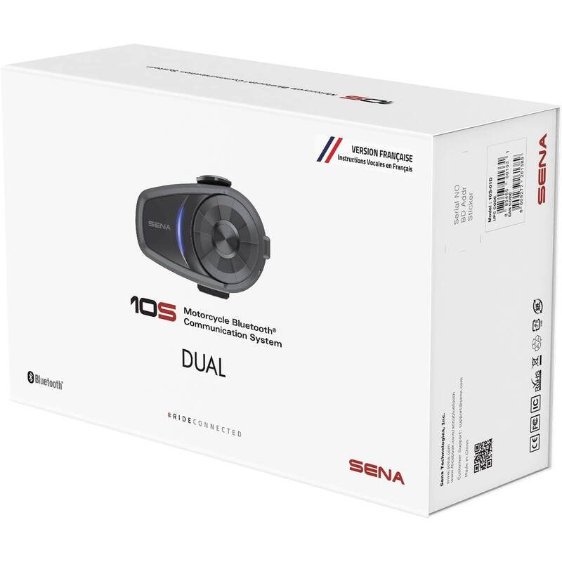 Sena 10S-02D Wired Headset and Intercom - Dual