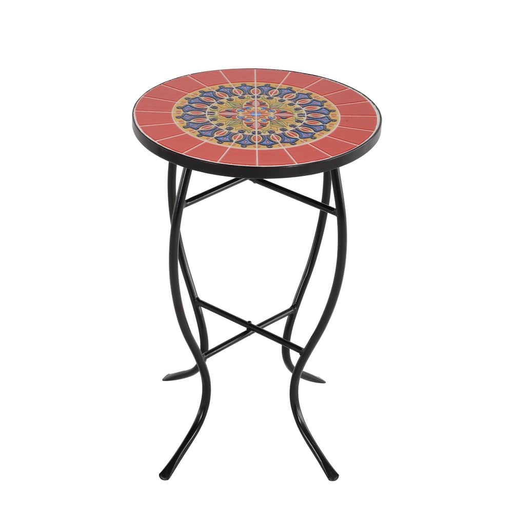 Mosaic Art Collection Accent Table