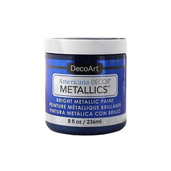 Shop Admtl19 36 Decoart Americana Decor Metallics 8oz Dp Sapphire