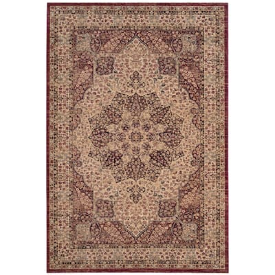 SAFAVIEH Lavar Kerman Judi Traditional Oriental Cotton Rug