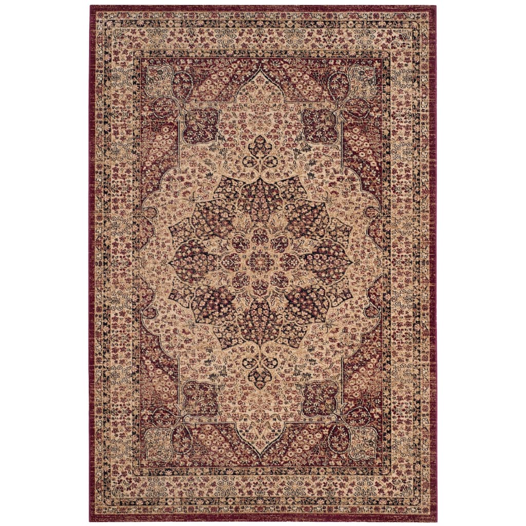 SAFAVIEH Lavar Kerman Judi Traditional Oriental Cotton Rug