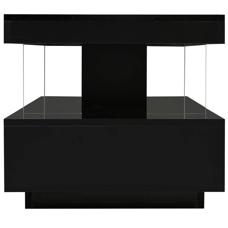 LED Coffee Table with Storage