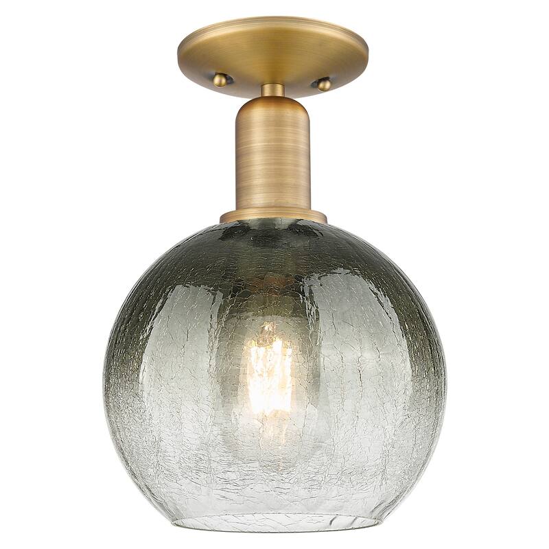 Innovations Lighting 716-1C-G483-8SL Brookhaven Globe 8" Wide - Brushed Brass