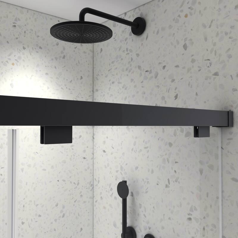 Frameless Double Sliding Shower Door