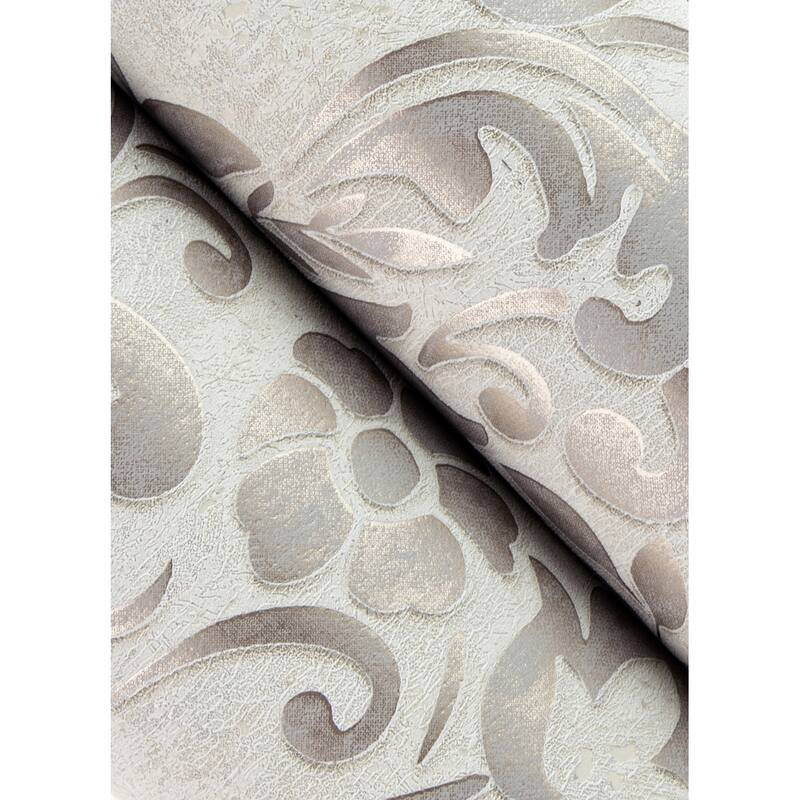 Advantage Anders Gold Damask Wallpaper