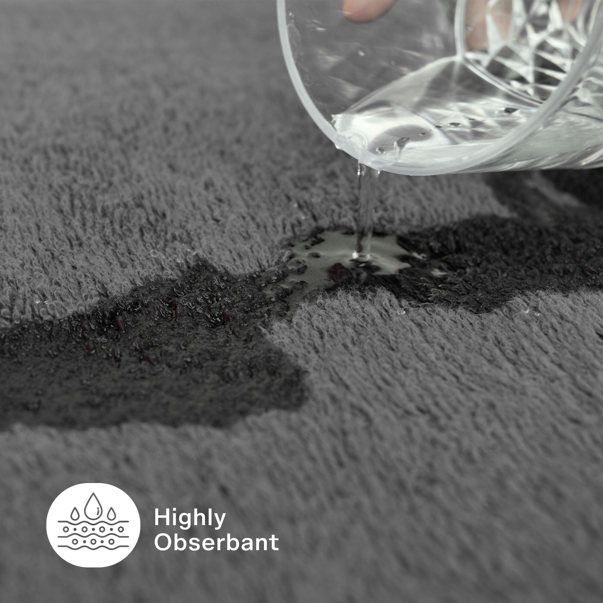 Brizza Flume 6-Piece Cotton Towel Set for Home Bath and Shower-image